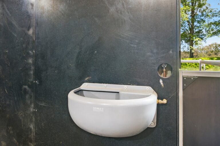 Horse stables with Poly Auto water drinker