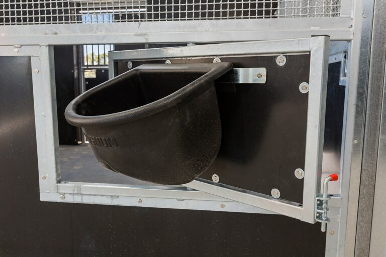 RSPCA rotating feeder section and feed bin