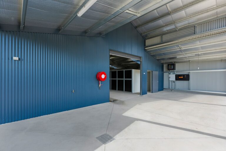 RSPCA Shed and Stables with day yard doors and fencing