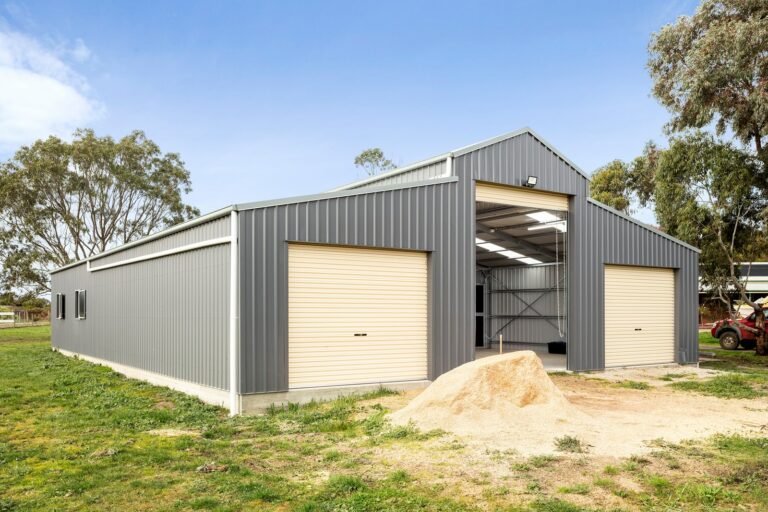 Equibaord stables in American style barn